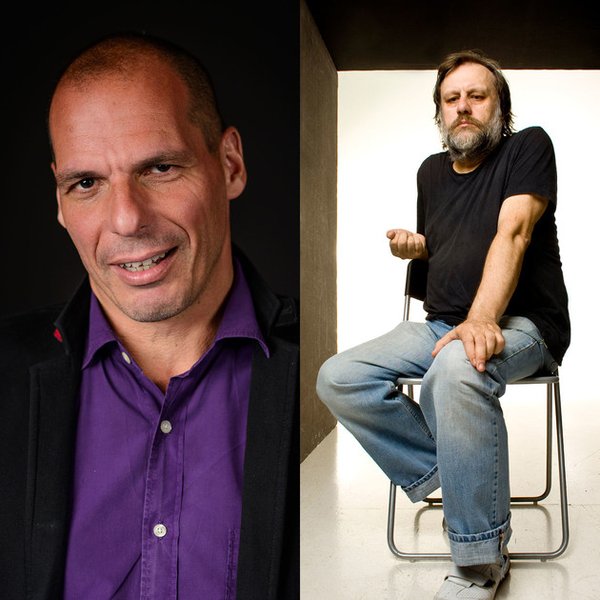 Zizek and Varoufakis in coversation about the future of Europe! November 16, 2015  Royal Festival Hall, London.jpg